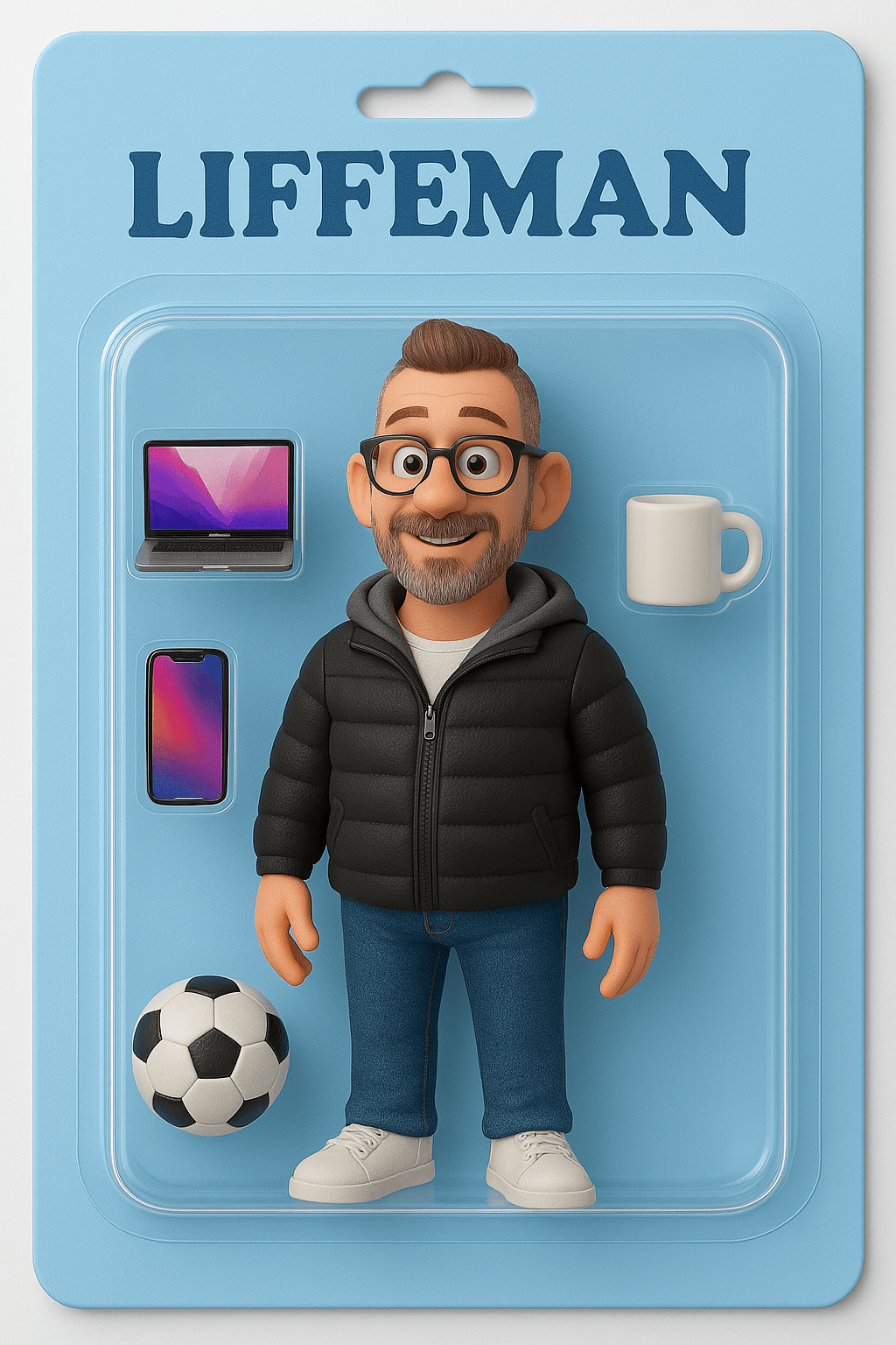 Mig själv som ”Actionfigur”